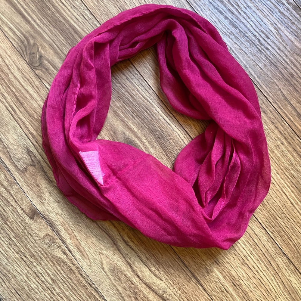 Pink scarf